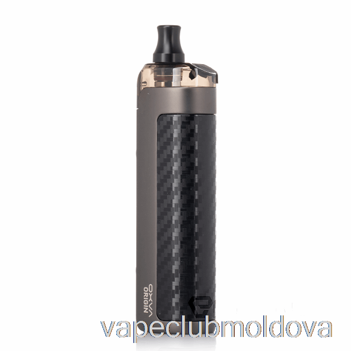 Vape Pod Kit Oxva Origin Mini 40w Pod Mod Kit [mini] Fibră De Carbon și Negru